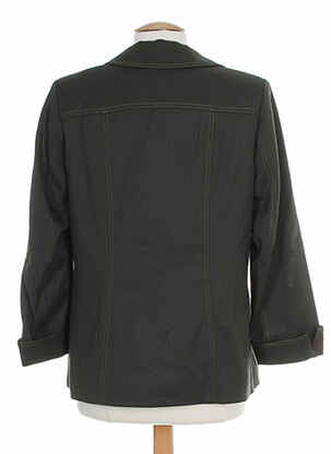 Jachete casual guler tip costum verde KARTING femeie