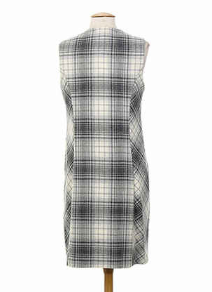 Rochie midi fără mâneci fără mâneci gri KARTING femeie