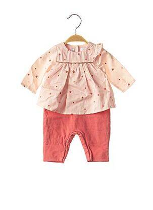 Salopetă-pantalon roz MARESE fată