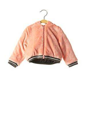 Geacă matlasată roz MARESE fată