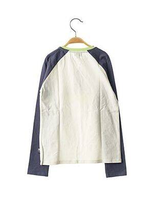 Tricou imprimeu fantezie mâneci lungi albastru NANO & NANETTE băiat