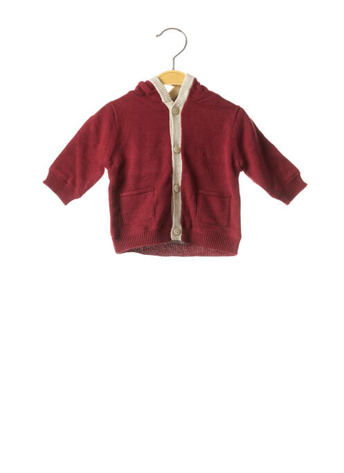 Vestă cu mâneci lungi roșu MARESE copil