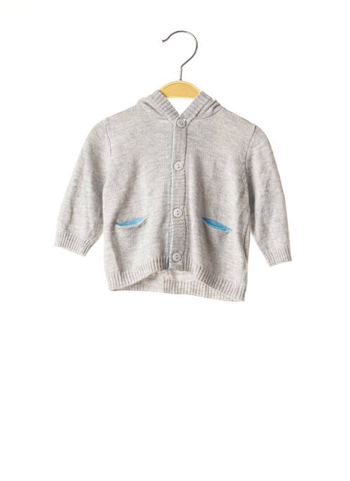 Vestă cu mâneci lungi gri MARESE băiat