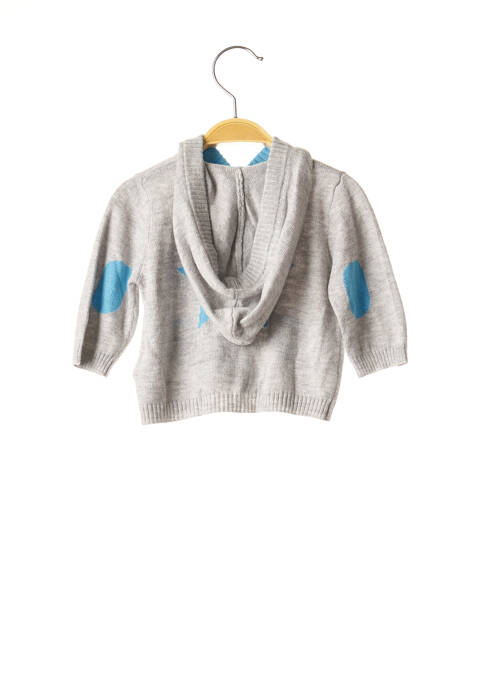 Vestă cu mâneci lungi gri MARESE băiat