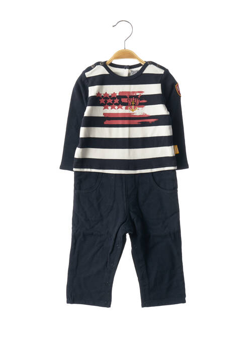 Salopetă-pantalon albastru NANO & NANETTE băiat