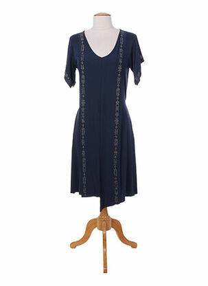 Rochie midi albastru MALOKA femeie