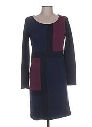 Rochie midi mâneci lungi mâneci lungi albastru PAUL BRIAL femeie
