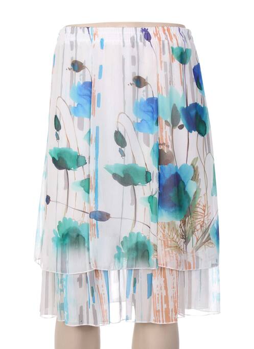 Fustă midi albastru KARTING femeie