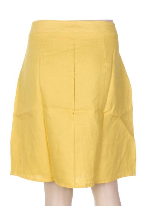 Fustă midi galben MALOKA femeie