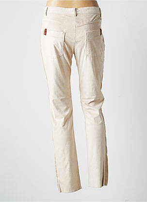 Pantalon slim elasticitate mărime normală bej K TOO femeie