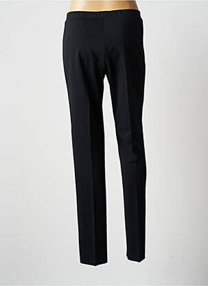 Pantalon drept talie elastică mărime normală negru K'TENDANCES femeie