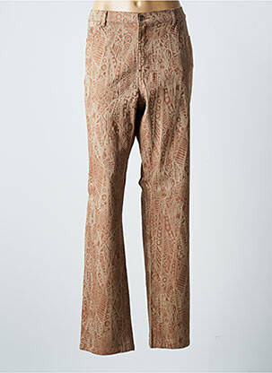 Pantalon drept maro KARTING femeie