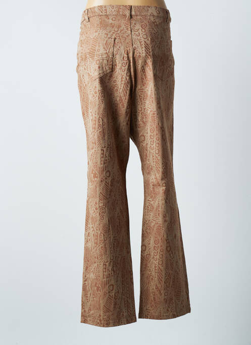 Pantalon drept maro KARTING femeie