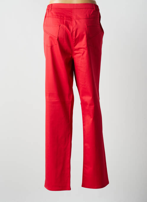 Pantalon drept roșu KARTING femeie