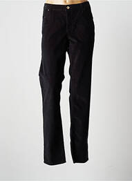 Pantalon drept elasticitate mărime normală negru KARTING femme