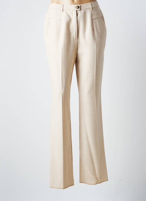 Pantalon drept bej KARTING femeie