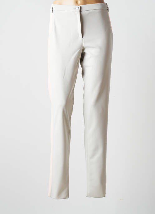 Pantalon drept bej KARTING femeie