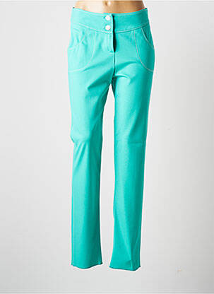 Pantalon slim albastru KARTING femeie