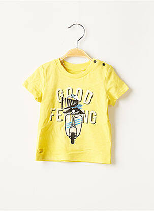 Tricou galben CATIMINI băiat