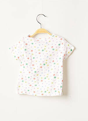 Tricou croială dreaptă mâneci scurte roz BOBOLI fată