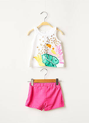 Set șort alb MAYORAL fată