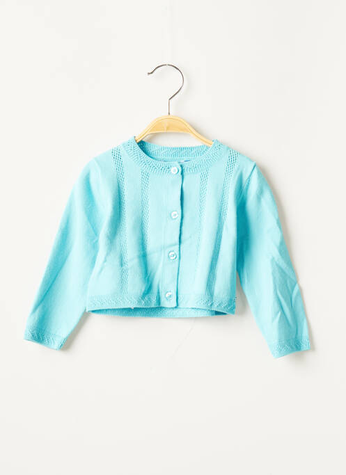 Vestă cu mâneci lungi albastru MAYORAL fată