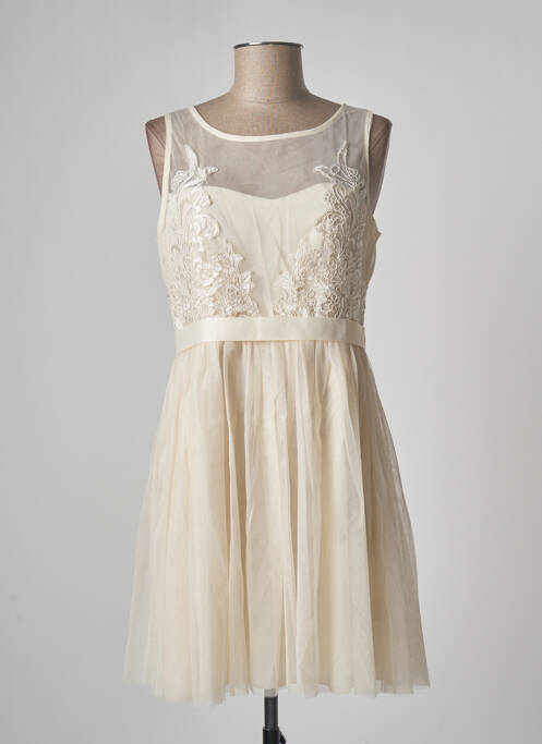 Rochie scurtă bej CHOKLATE femeie