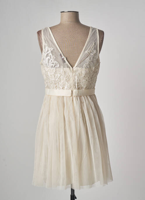 Rochie scurtă bej CHOKLATE femeie