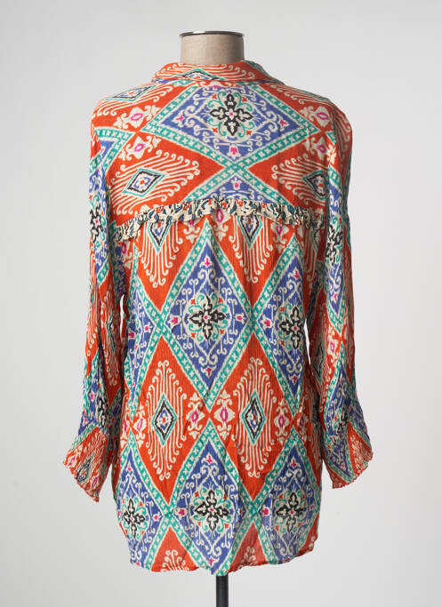 Cămașă portocaliu GOLD&SILVER PARIS femeie