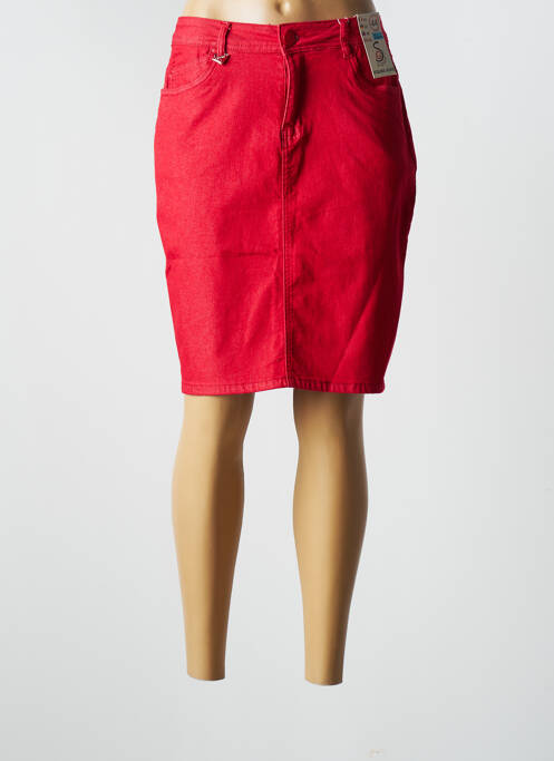Fustă midi roșu S.QUISE femeie