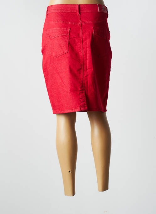 Fustă midi roșu S.QUISE femeie