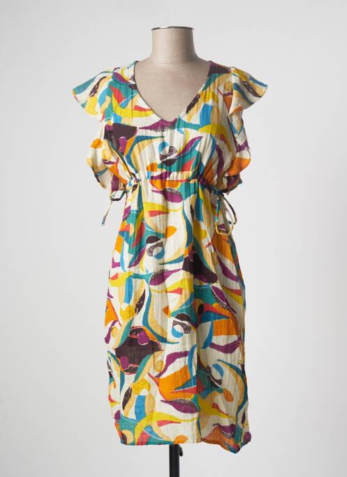 Rochie midi bej LA FIANCÉE femeie