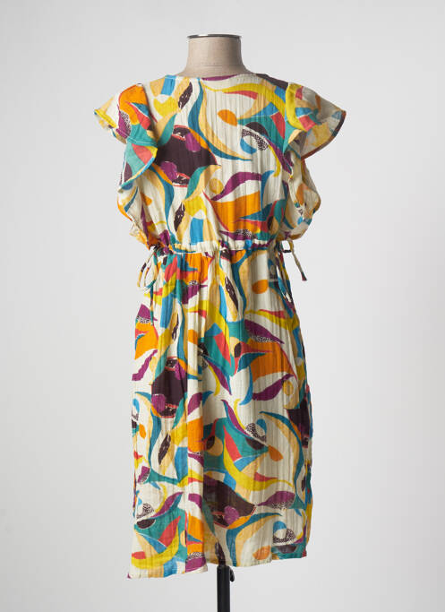 Rochie midi bej LA FIANCÉE femeie