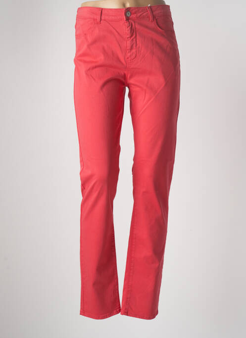 Pantalon slim roșu KANOPE femeie