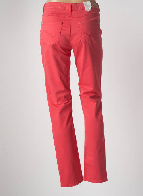 Pantalon slim roșu KANOPE femeie