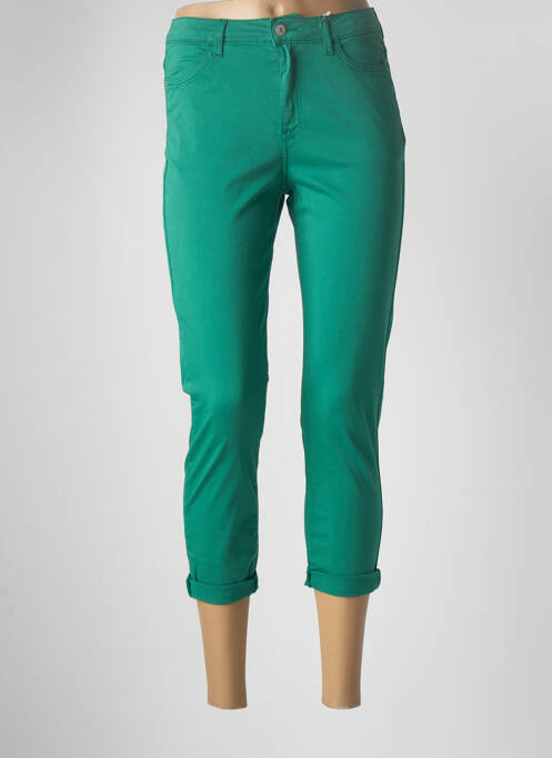 Pantalon 7/8 verde KANOPE femeie