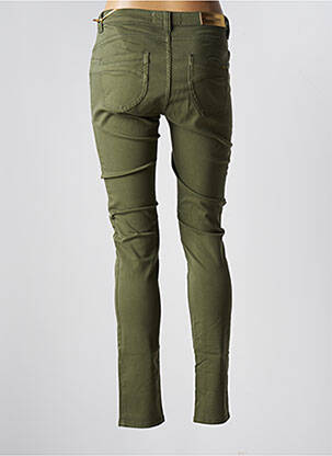 Pantalon slim talie joasă talie joasă verde COUTURIST femeie