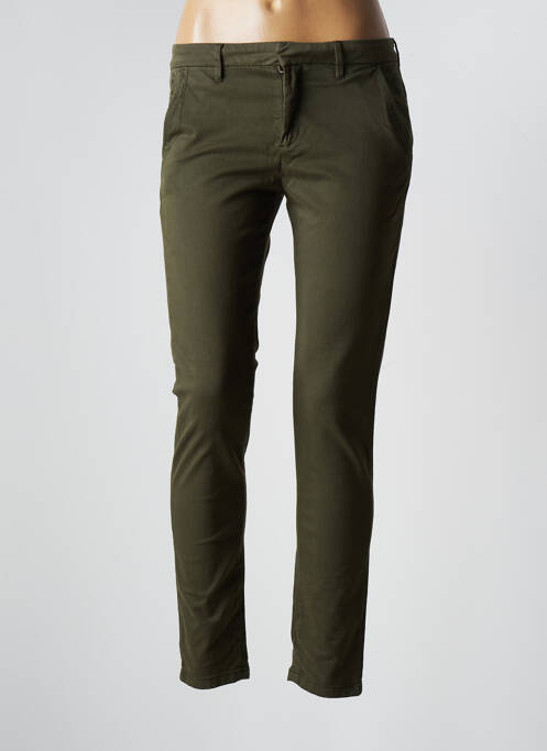 Pantalon chino verde REIKO femeie