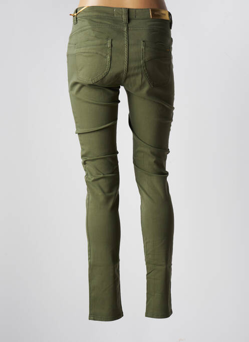 Pantalon slim verde COUTURIST femeie