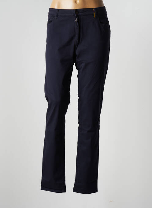 Pantalon slim albastru COUTURIST femeie