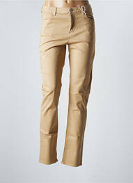 Pantalon slim conic mărime normală bej KANOPE femme