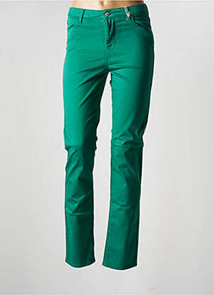 Pantalon slim elasticitate mărime normală verde KANOPE femeie