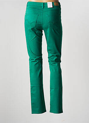 Pantalon slim elasticitate mărime normală verde KANOPE femeie