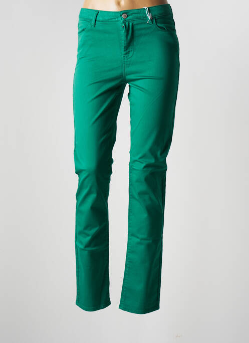 Pantalon slim verde KANOPE femeie