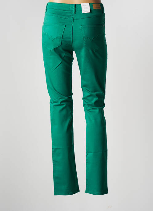 Pantalon slim verde KANOPE femeie
