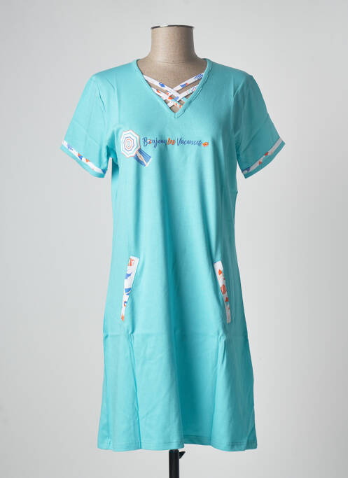 Cămașă de noapte albastru ROSE POMME femeie