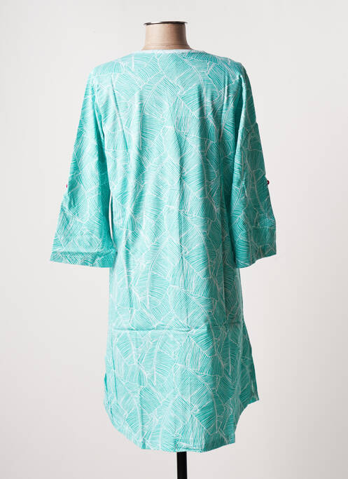 Cămașă de noapte mâneci lungi albastru ROSE POMME femme