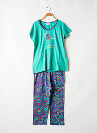 Pijama țesătură jerseu violet ROSE POMME femeie