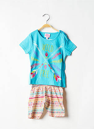 Pijamale scurte albastru ROSE POMME copil