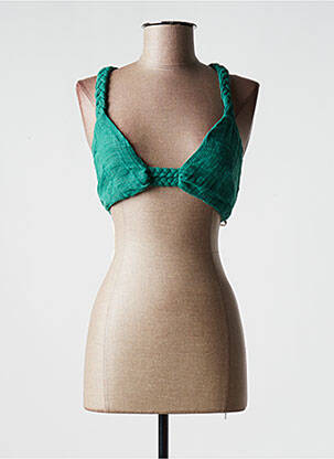 Top verde CHRISTELLE NIMA femeie